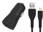 Chargeur allume-cigare double USB 17 W / 3,4 A avec câble USB-A vers Lightning 1,2 m de la marque Energizer