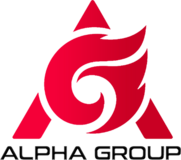 Logo del marchio Alpha Group